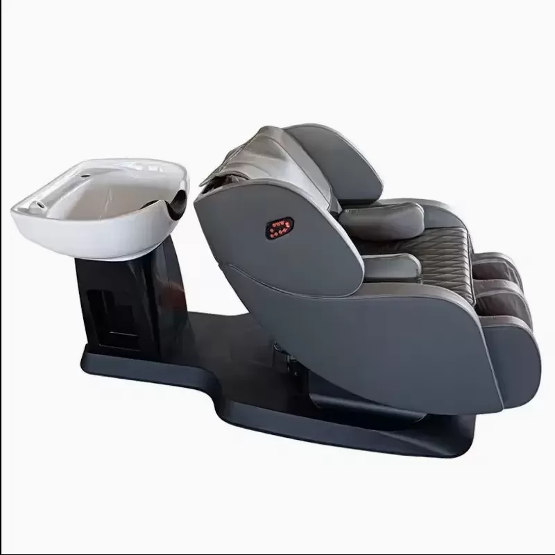 Electric Multifunctional Head Therapy Intelligent Automatic Massage Hair Wash Bed thumbnail 2